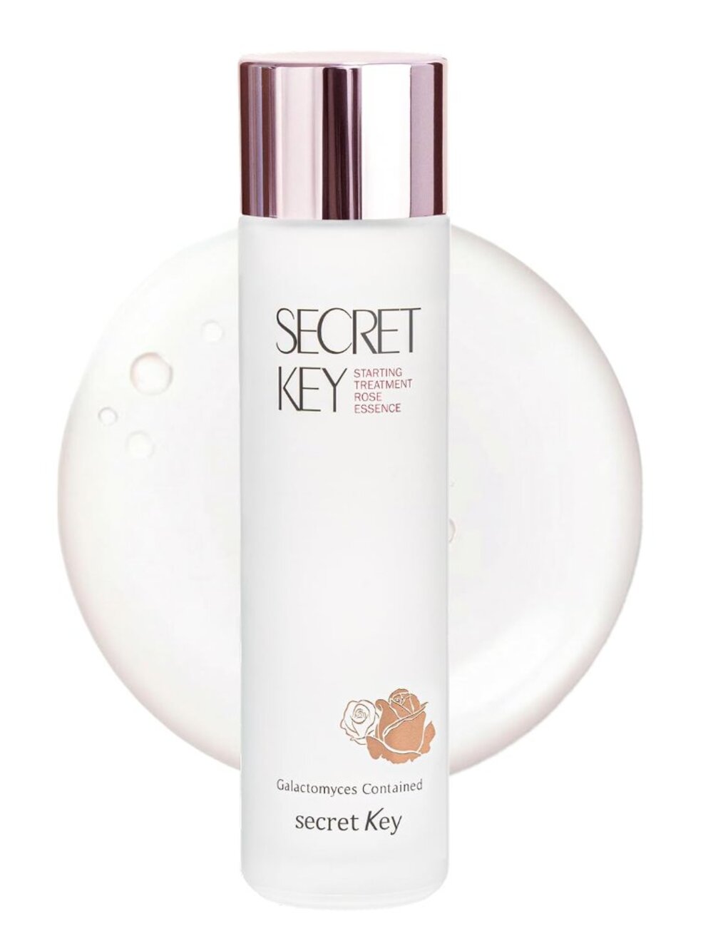 SECRETKEY Starting Rose Essence Toner, Galactomyces Ferment with Rose Water for